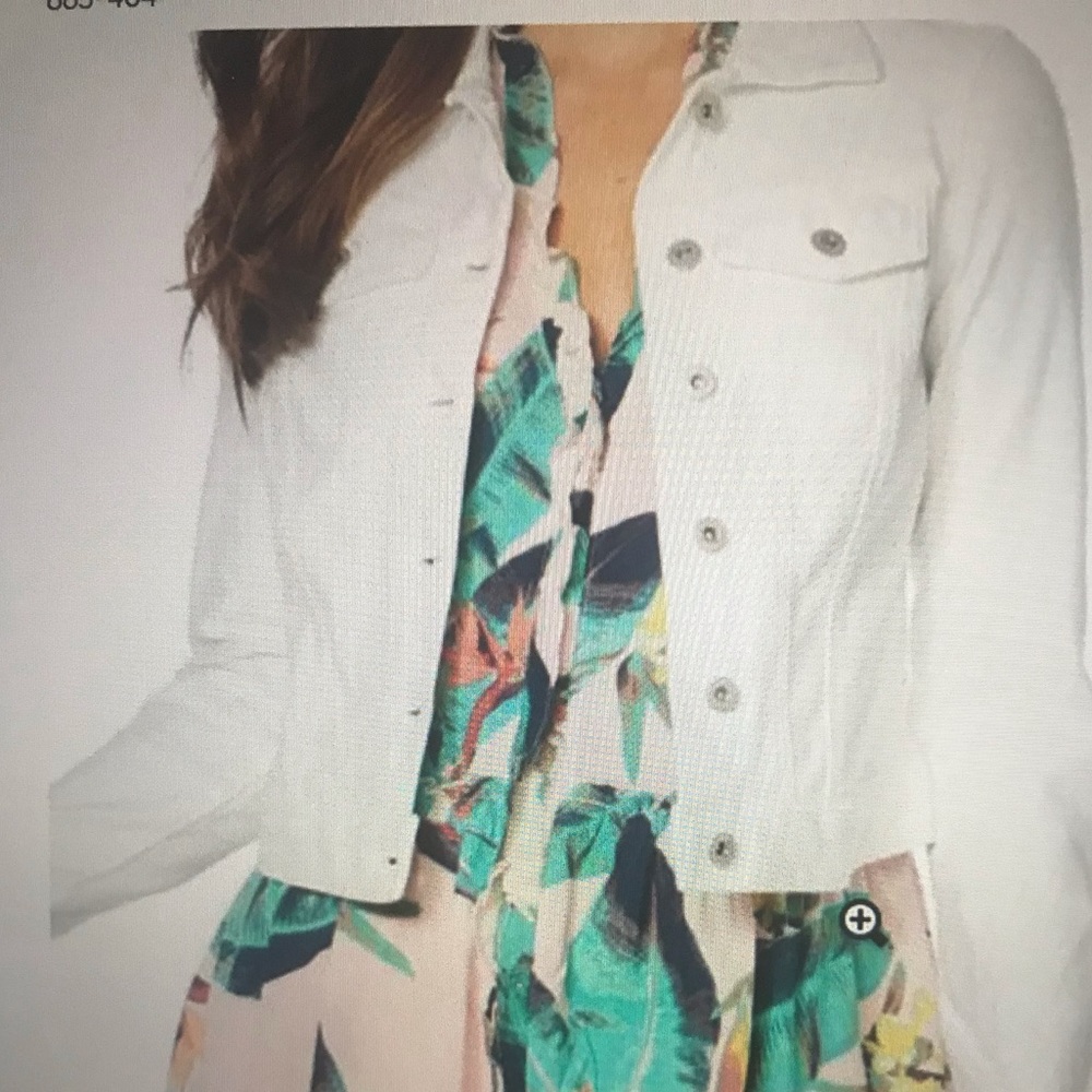 Chico White Denim Jacket